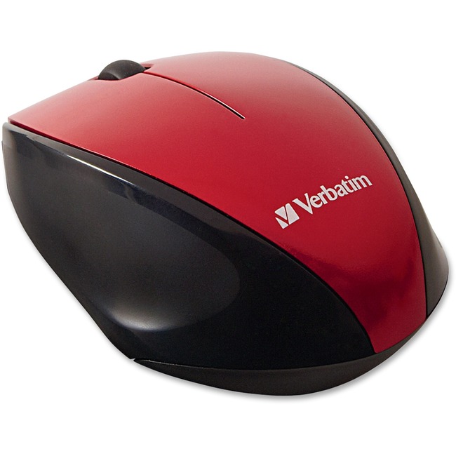 Picture of Verbatim Wireless Multi-trac LED Optical Mouse - Red