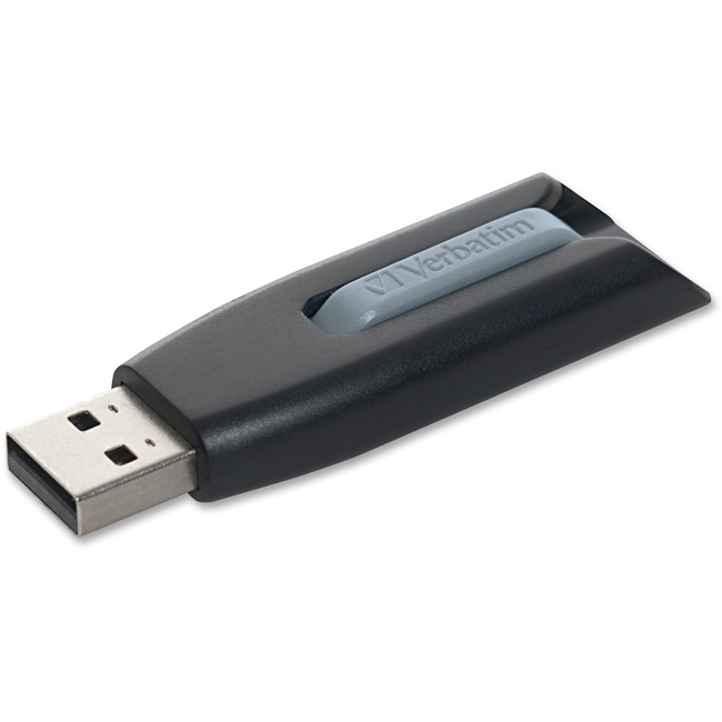 Picture of Verbatim Store 'n' Go V3 64 GB USB 3.0 Flash Drive - Black/Grey