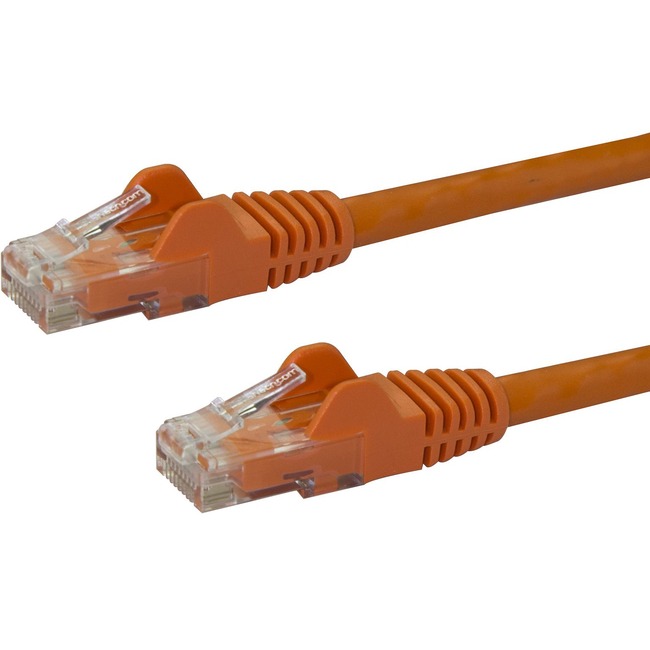 Picture of StarTech.com 2m Gigabit Snagless RJ45 UTP Cat6 Patch Cable - Orange