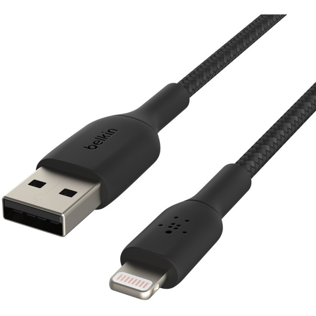 Picture of Belkin 15cm Braided Lightning/USB-A Data Transfer Cable