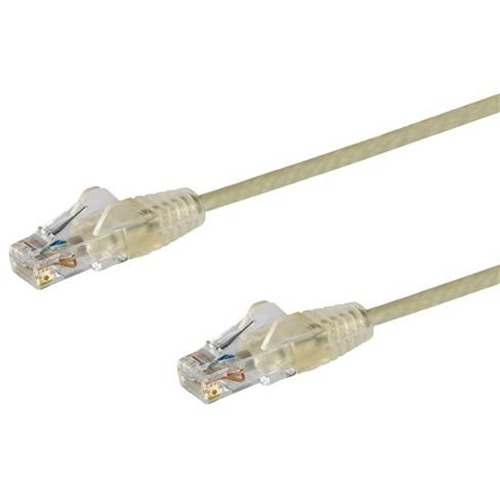 Picture of StarTech.com 0.5m Cat6 Cable Slim Snagless RJ45 Connectors - Grey