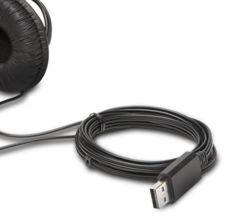 Picture of Kensington 97601 KTG HI-FI USB-A Headphones w/ Microphone
