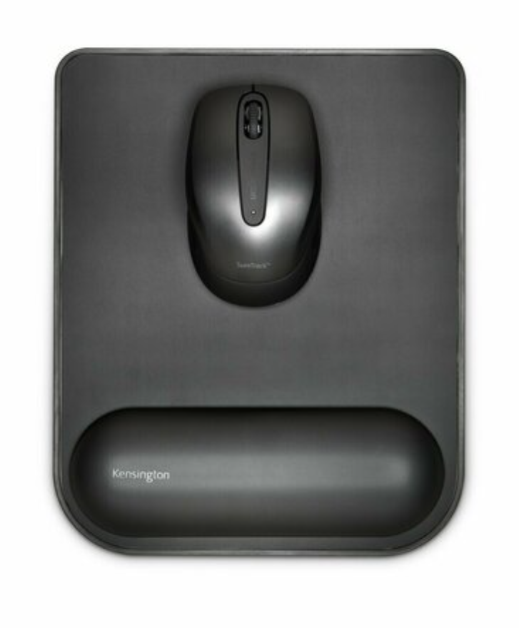 Picture of Kensington ErgoSoft Wrist Rest Mouse Pad - Black