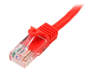 Picture of StarTech 3m Red Snagless UTP Cat5e Patch Cable