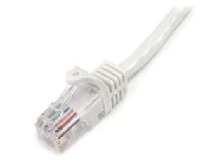 Picture of StarTech 2m White Snagless UTP Cat5e Patch Cable