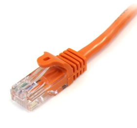 Picture of StarTech 3m Orange Snagless UTP Cat5e Patch Cable