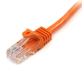Picture of StarTech 2m Orange Snagless UTP Cat5e Patch Cable