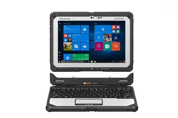 Picture of Panasonic TOUGHBOOK CF-20 Fully Rugged Convertible [i5, 8GB, 256GB, Win10Pro, 4G LTE, Dual PT]