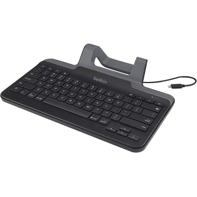 Picture of Belkin Wired Tablet Keyboard W/Stand For iPad (Lightning Connector)