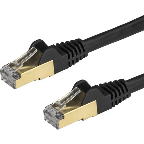 Picture of StarTech.com 1.5m Cat6a Patch Network Cable - Black