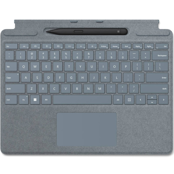 Picture of Microsoft Surface Pro Signature Keyboard Ice Blue with Slim Pen for 13" Surface Pro 8 & X