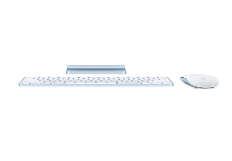 Picture of Apple Magic Keyboard with Touch ID & Magic Mouse Blue - OEM