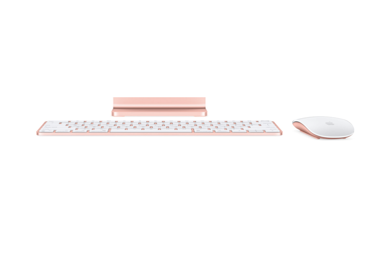 Picture of Apple Magic Keyboard with Touch ID & Magic Mouse Pink - OEM