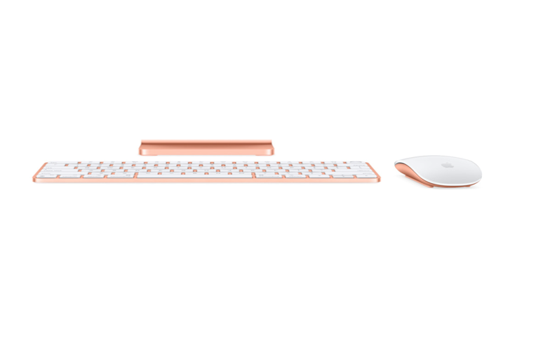 Picture of Apple Magic Keyboard with Touch ID & Magic Mouse Orange - OEM