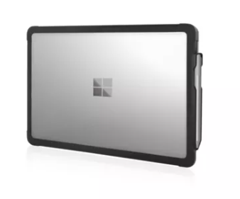 Picture of STM Dux Case for Microsoft Surface Laptop 4 and 3 13.5" - Black /Clear