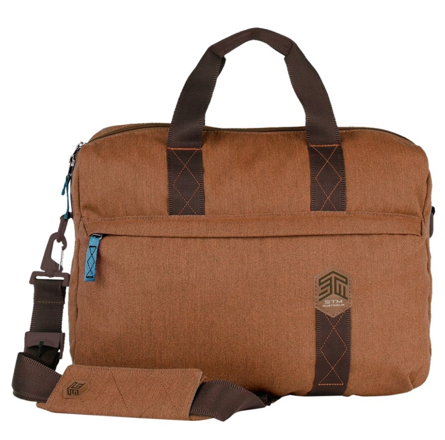 Picture of STM Judge 15 Inch Laptop Brief Shoulder Bag - Desert Brown