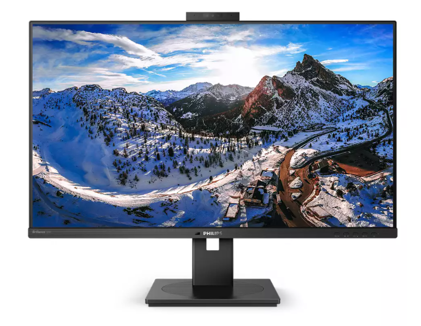 Picture of Philips 31.5" 4K UHD IPS USB-C Docking Monitor with Pop-up webcam
