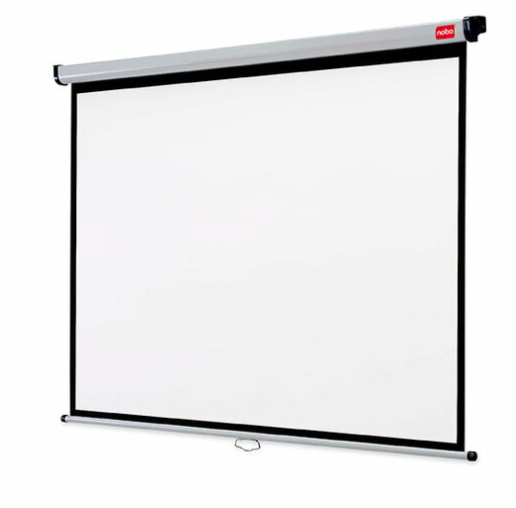 Picture of Nobo 16:10 Wall Mounted Projection Screen 1750 x 1090mm - White