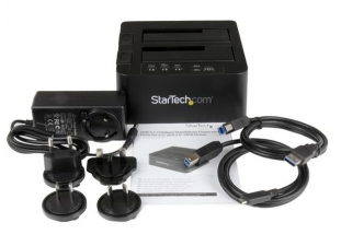 Picture of StarTech USB 3.1 Standalone Duplicator Dock for 2.5 & 3.5 Inch SATA Drives with Fast-Speed Duplication
