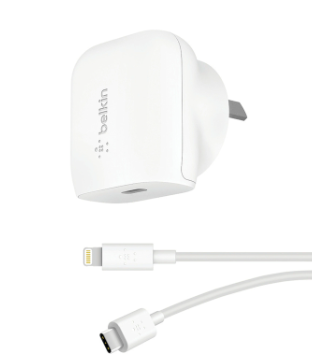 Picture of Belkin BoostUp Charge - 20W USB-C Power Delivery with USB-C to Lightning Cable