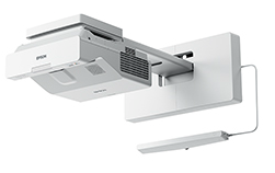 Picture of Epson EB-725Wi 4000 Lumens Interactive Ultra Short Throw Laser Projector WITH Epson Adjustable Wall Mount