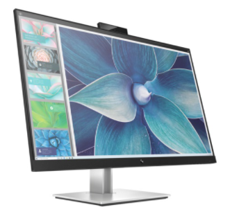 Picture of HP E27d G4 27" QHD IPS USB-C Docking Monitor with Pop-up webcam - 100% Recyclable Fibre Packaging