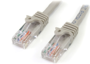 Picture of StarTech 2m Grey Snagless UTP Cat5e Patch Cable