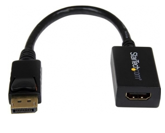 Picture of StarTech DisplayPort Male to HDMI Female Passive Adapter