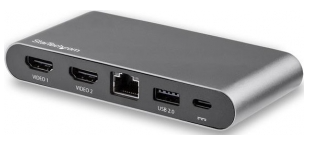 Picture of StarTech USB 3.0 Type-C 4K Dual Monitor Docking Station with Power