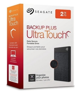 Picture of Seagate Backup Plus Ultra Touch 2TB USB3.0 External Hard Drive - Black