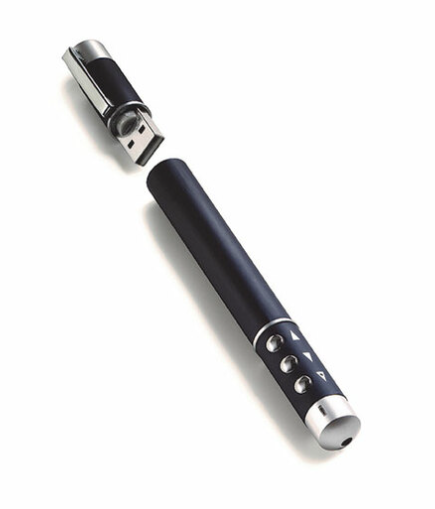 Picture of Nobo P2 Page & Point Laser Pointer Silver/Black