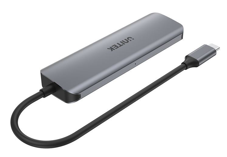 Picture of UNITEK USB 3.1 4-In-1 Multi-Port Hub With USB-C Connector