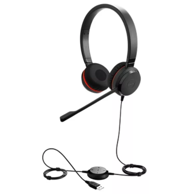Picture of Jabra Evolve 20SE MS USB-A & 3.5mm Stereo