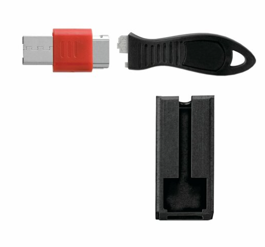 Picture of Kensington USB Port Blocker w/ Cable Guard - Square