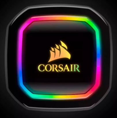 Picture of CORSAIR iCUE H100I RGB PRO XT 240mm RADIATOR DUAL 120mm PWM FANS SOFTWARE CONTROL LIQUID CPU COOLER