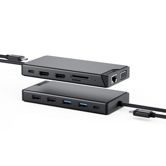 Picture of ALOGIC USB-C DUAL DISPLAY 12-IN-1 DOCK