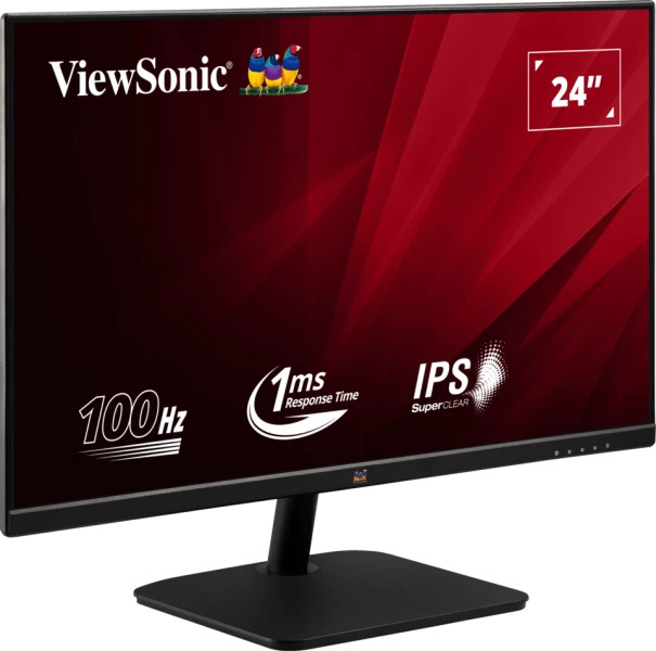 Picture of ViewSonic VA2432-MHD 24" 1920x1080 FHD IPS Monitor VGA HDMI DP 100Hz