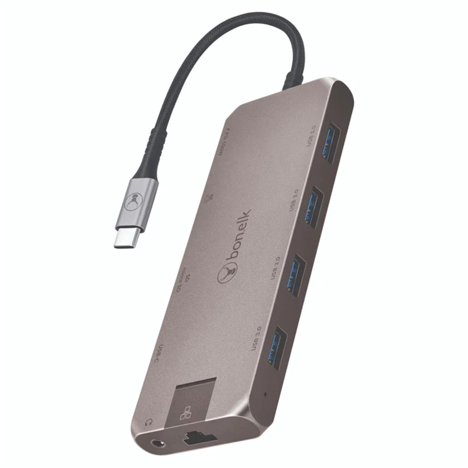 Picture of Bonelk Long-Life USB-C to 11-in-1 Multiport Hub - Space Grey