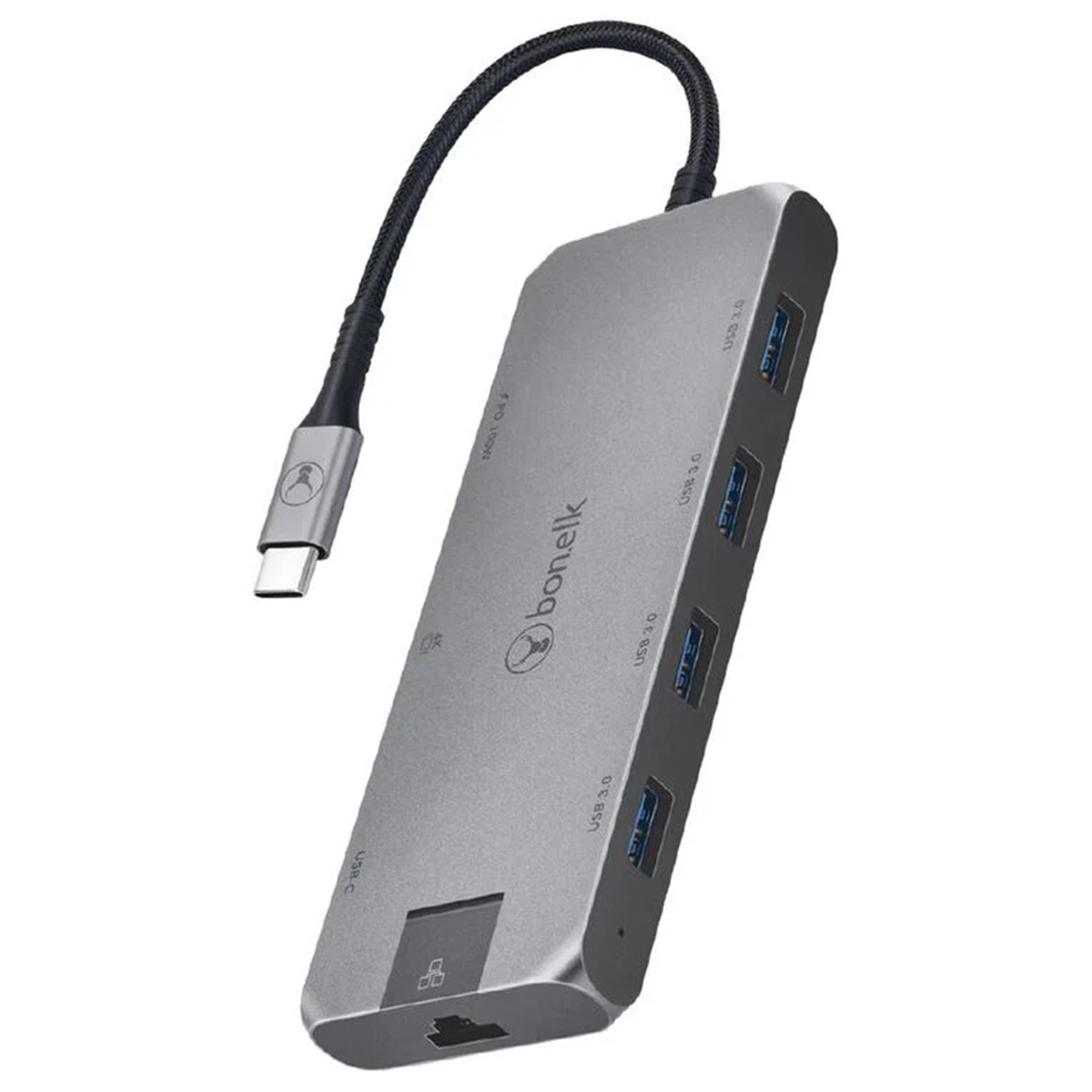 Picture of Bonelk Long-Life USB-C to 8-in-1 Multiport Hub (Space Grey)