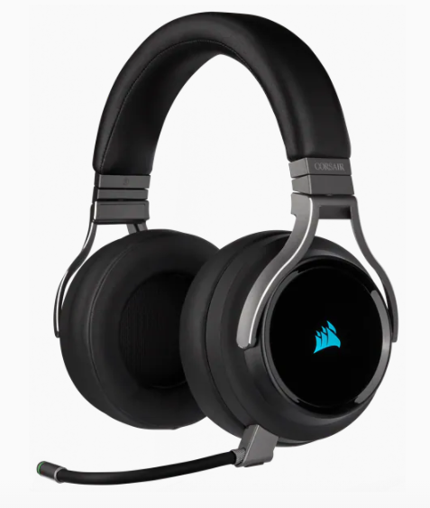 Picture of CORSAIR VIRTUOSO RGB WIRELESS HIGH-FIDELITY GAMING HEADSET - BLACK