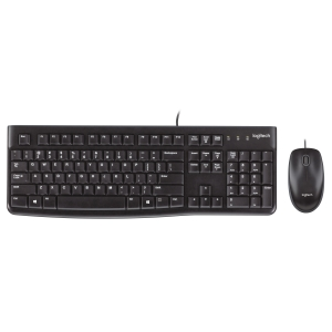 Picture of Logitech MK120 Corded Keyboard and Mouse Combo