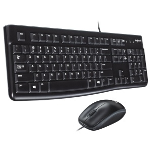 Picture of Logitech MK120 Corded Keyboard and Mouse Combo