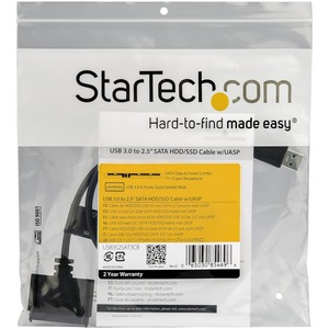 Picture of StarTech USB 3.0 to 2.5 SATA III Hard Drive Adapter Cable