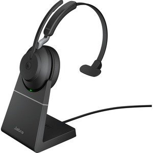 Picture of Jabra Evolve2 65 MS Mono, USB-C + Link 380 with Charging Stand