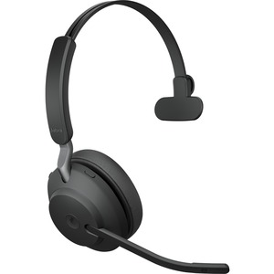 Picture of Jabra Evolve2 65 MS Mono, USB-A + Link 380 with Charging Stand
