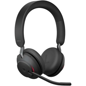 Picture of Jabra Evolve2 65 MS Stereo, USB-C + Link 380 with Charging Stand
