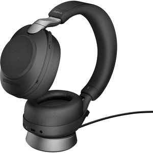 Picture of Jabra Evolve2 85 MS Stereo, USB-C + Link 380 with Charging Stand