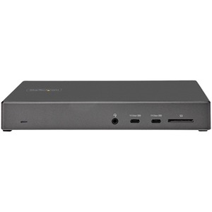 Picture of StarTech USB C Dock - Triple 4K Monitor USB Type-C Docking Station - 100W Power Delivery