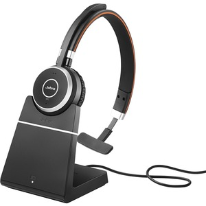 Picture of Jabra Evolve 65 SE MS Mono, USB-A + Link 380 with Charging Stand Wireless