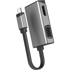 Picture of ALOGIC Magforce DUO PLAY 2-IN-1 Adapter USB-C to HDMI + VGA